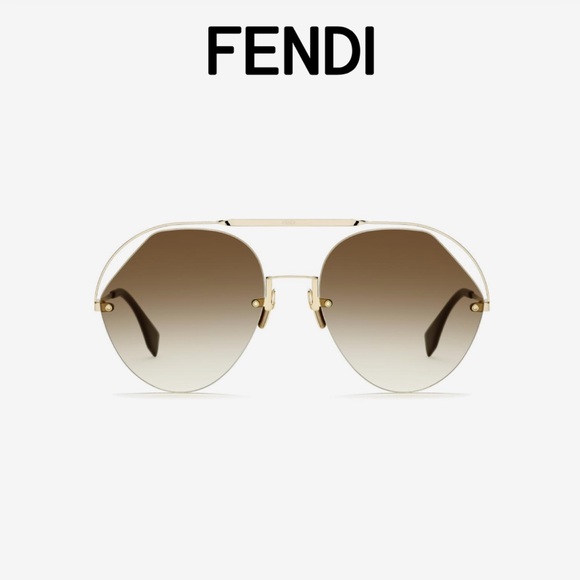 Fendi Accessories - FENDI FRAMELESS SUNGLASSES